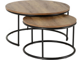 Quebec Round Coffee Table Set - 1